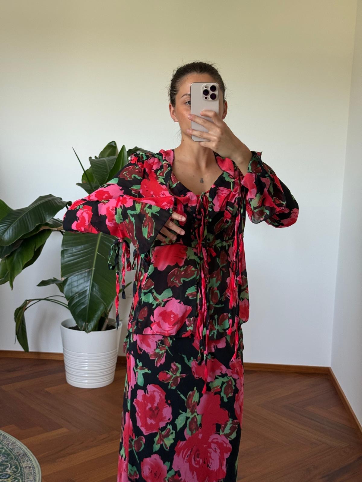 COORDINATO ROSALY RED