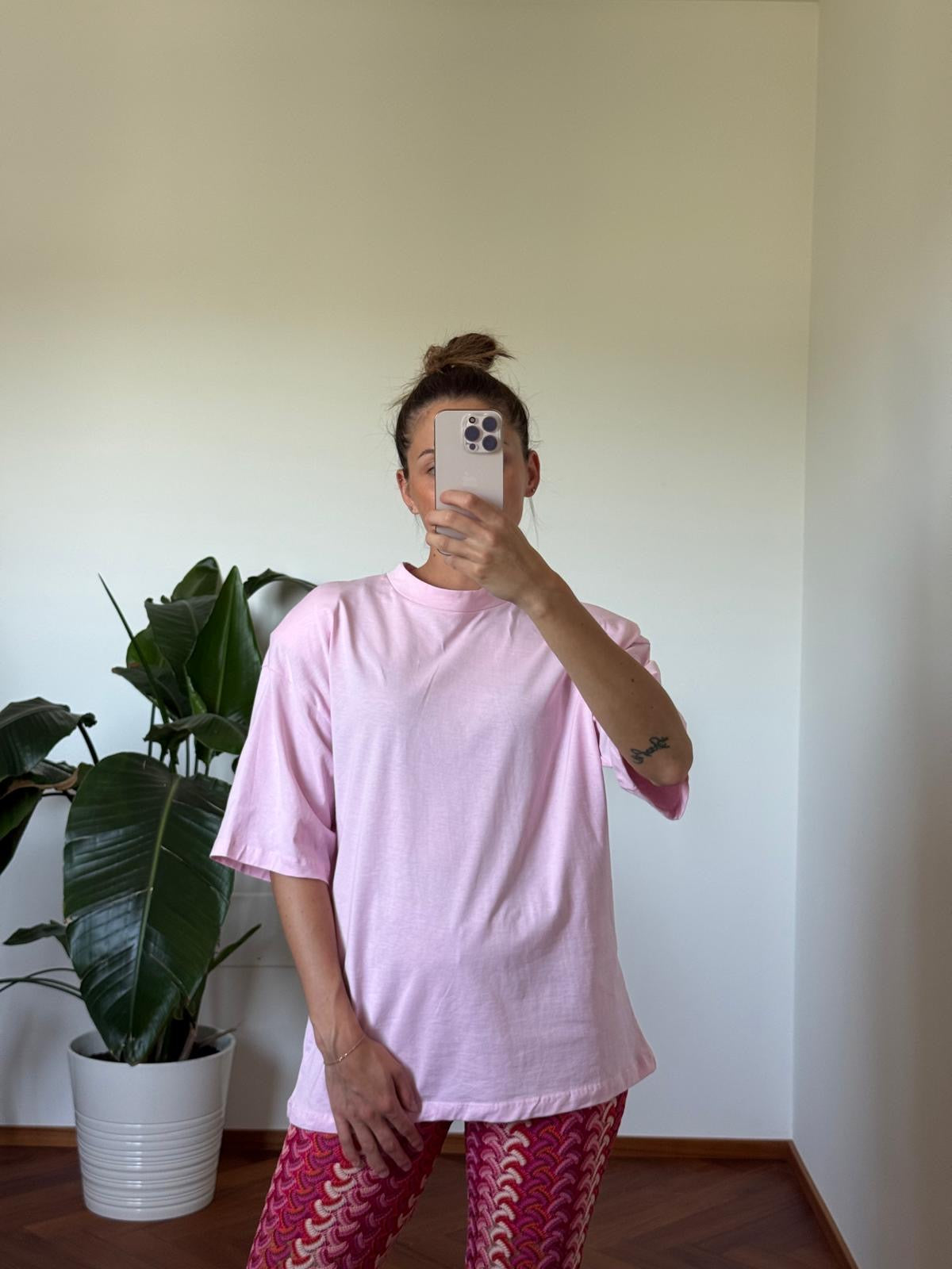 T-SHIRT OVER CON SPALLINE