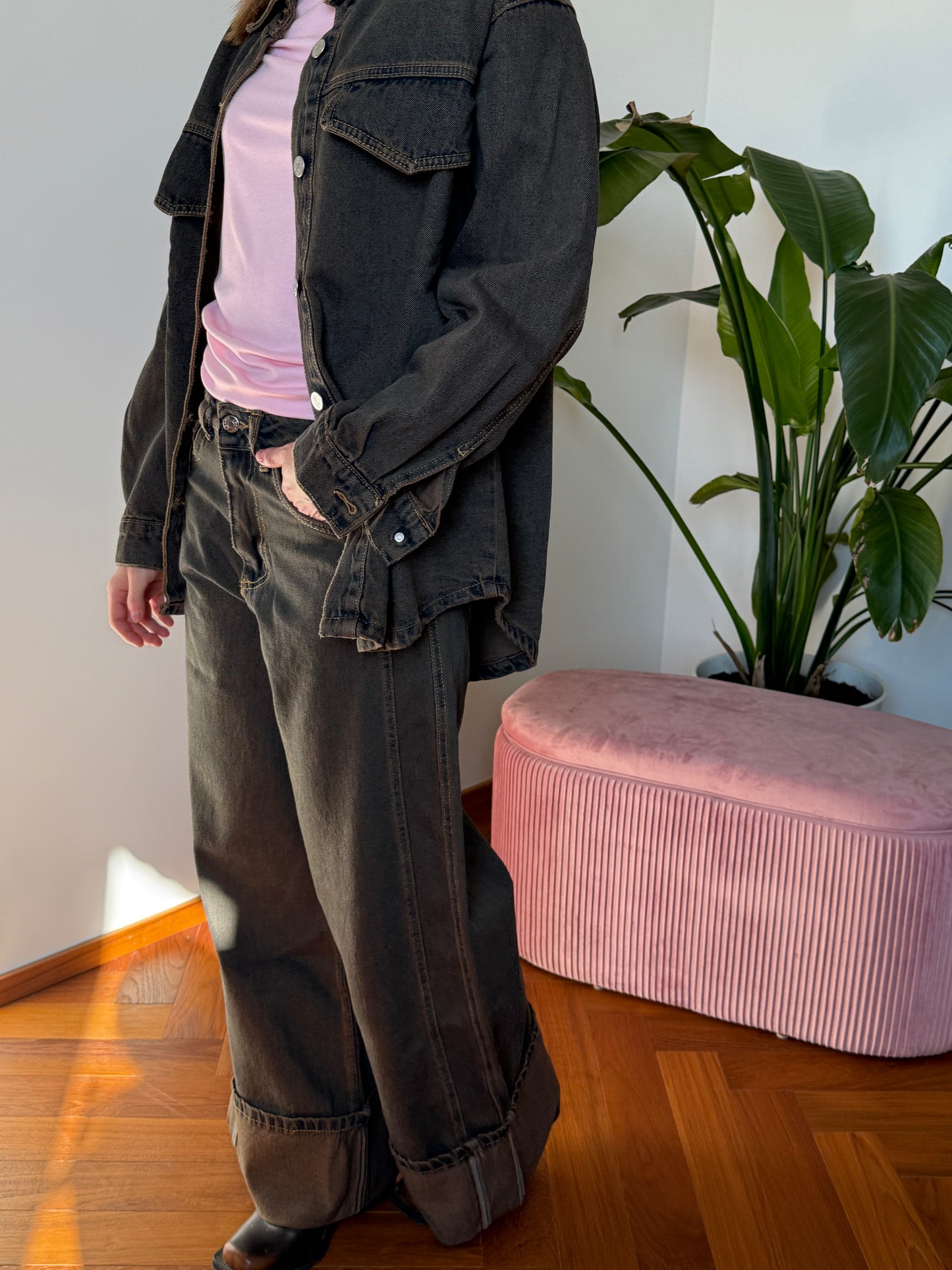 COORDINATO DENIM FANGO