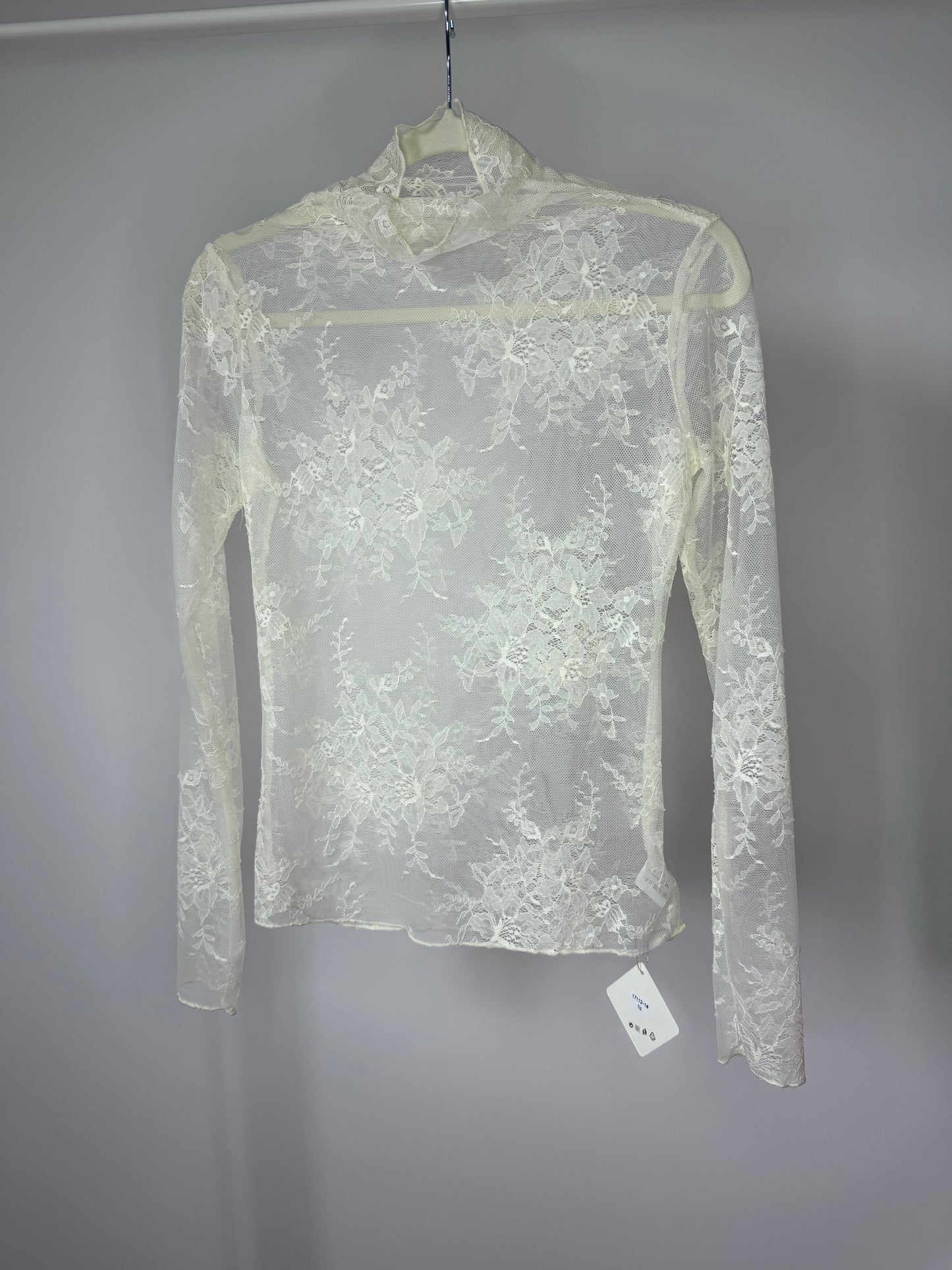 MAGLIA IN PIZZO FLOWERS