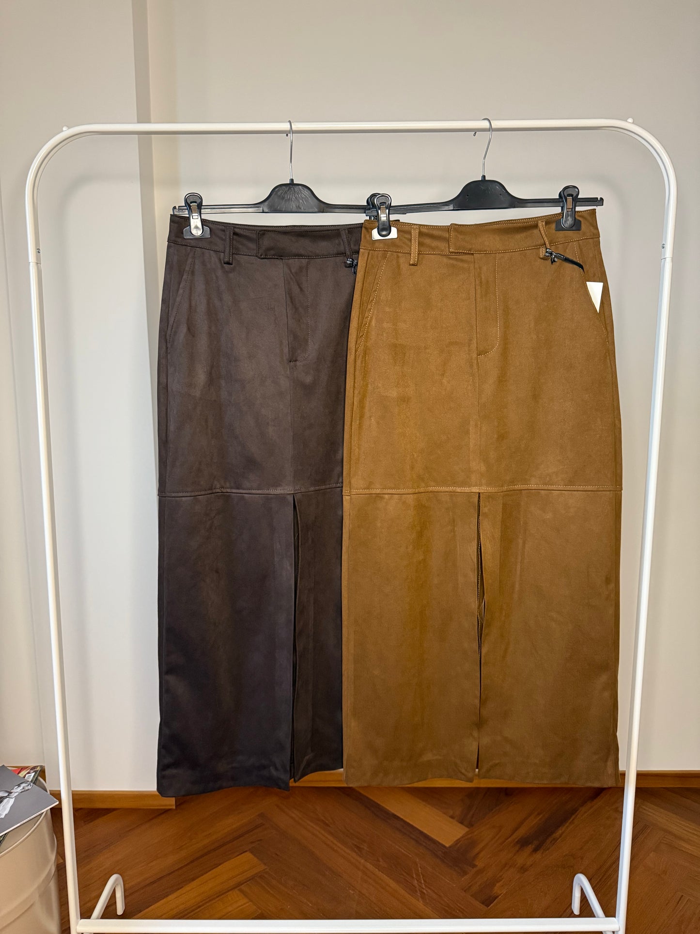 LONGUETTE EFFETTO SUEDE