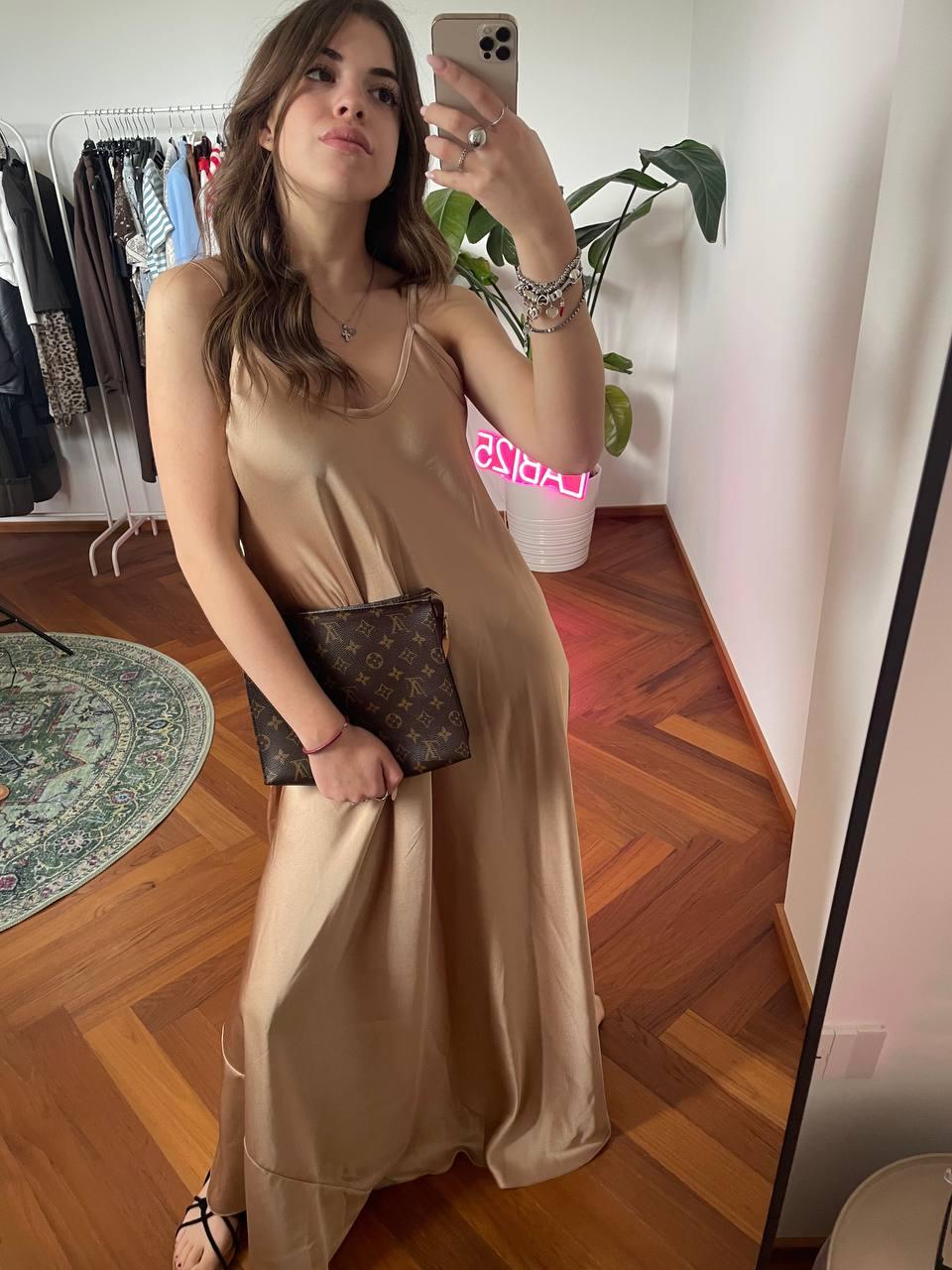 ABITO SATIN GIOIA