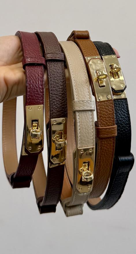 CINTURA IN VERA PELLE REGOLABILE