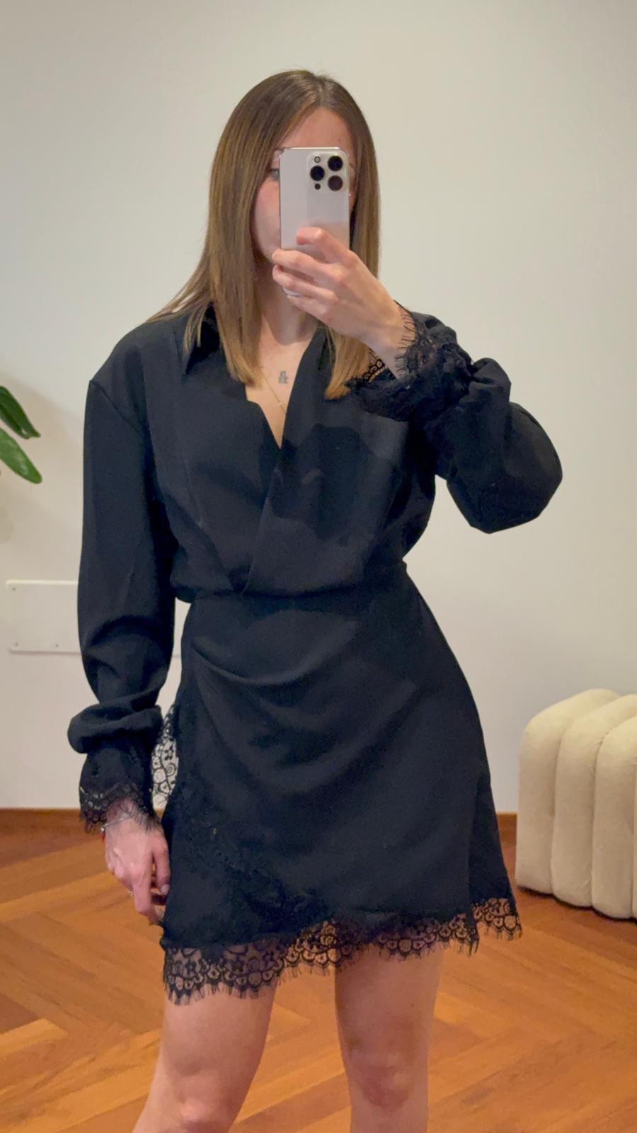 MINIDRESS DETTAGLI PIZZO