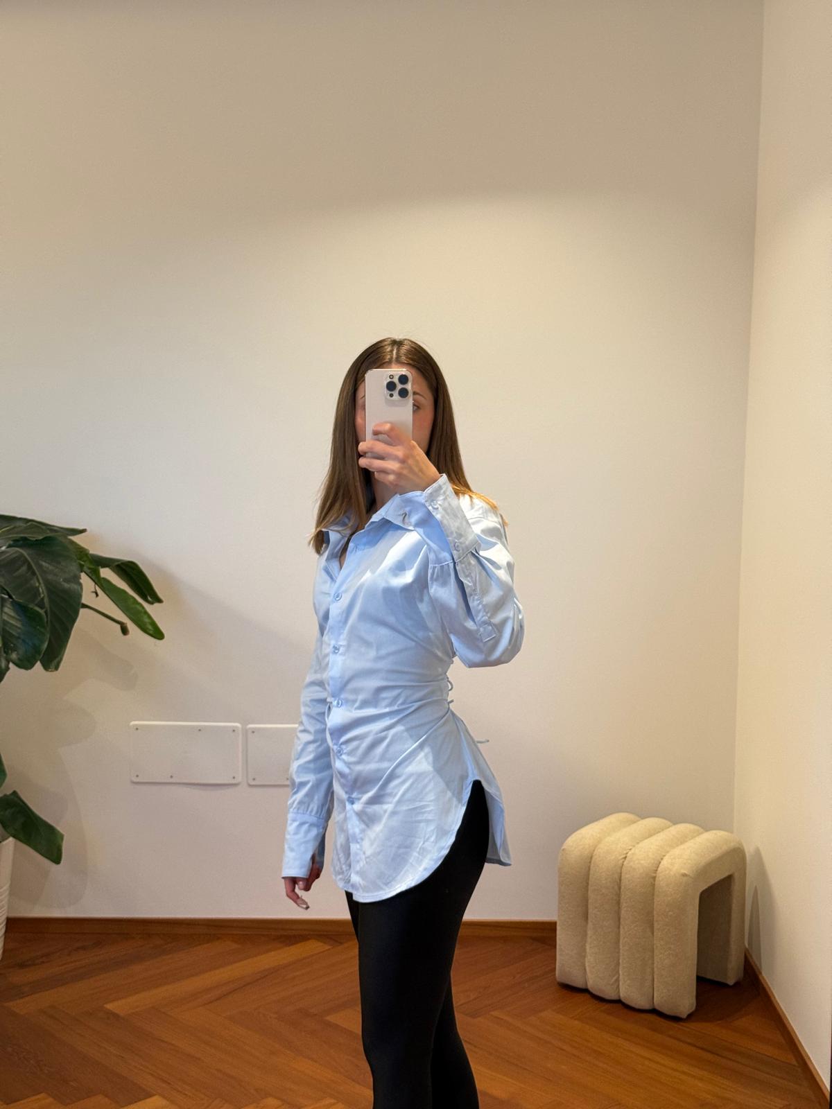 CAMICIA LACCI SUL RETRO