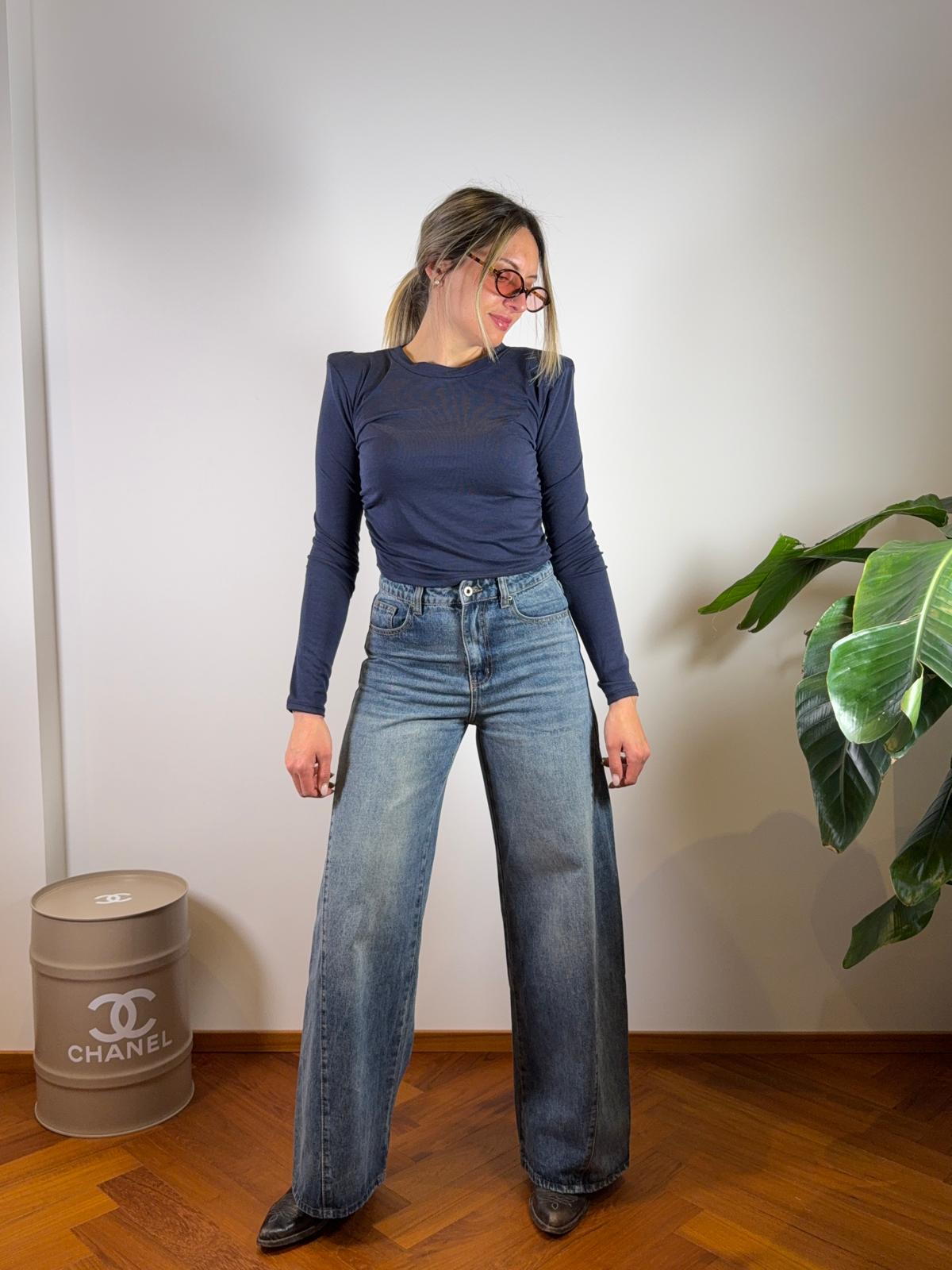 MAGLIA CON SPALLINE LULA