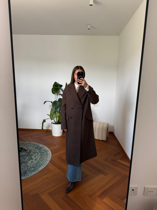 MARTA TAUPE COAT