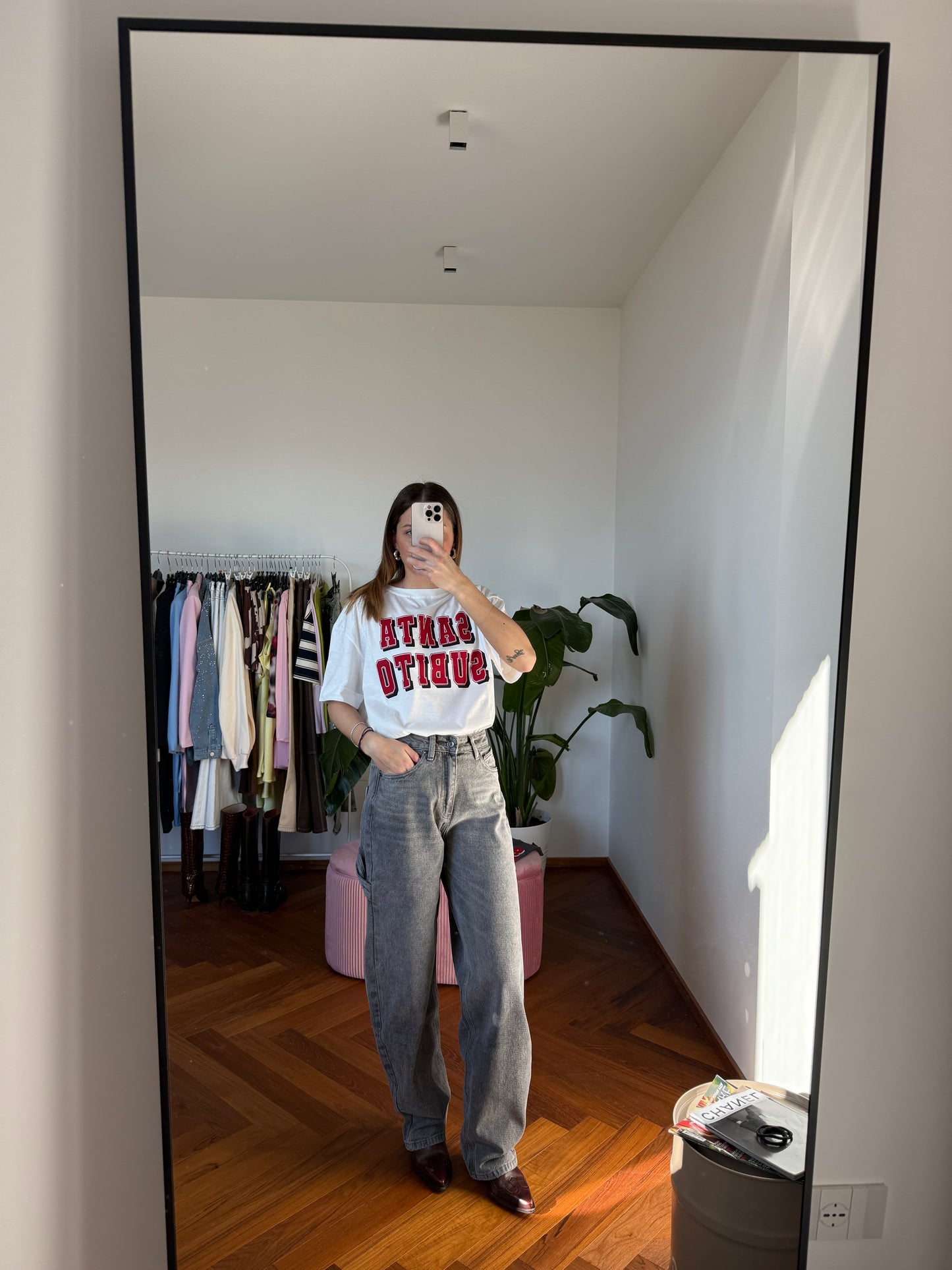 T-SHIRT SANTA COTONE