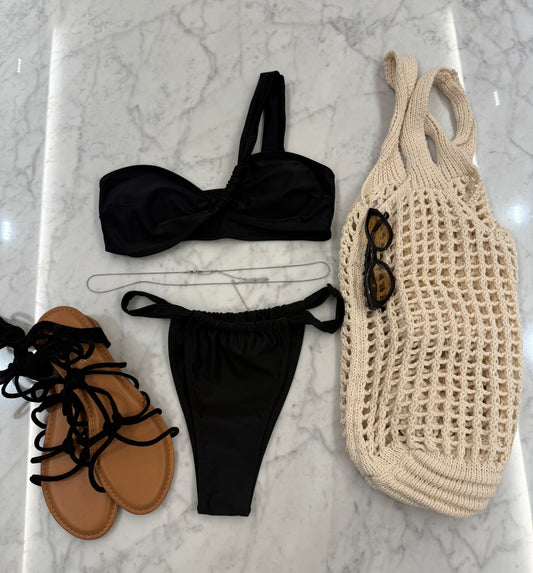 BIKINI MONOSPALLA MAVI