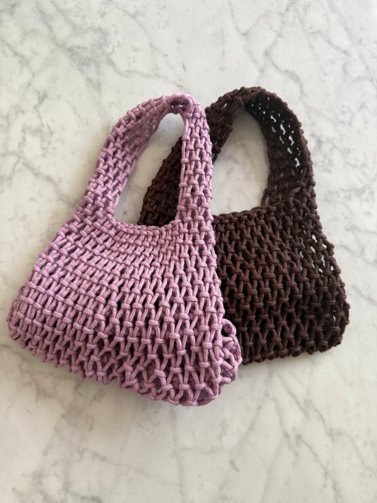 BORSETTA  CROCHET MINI
