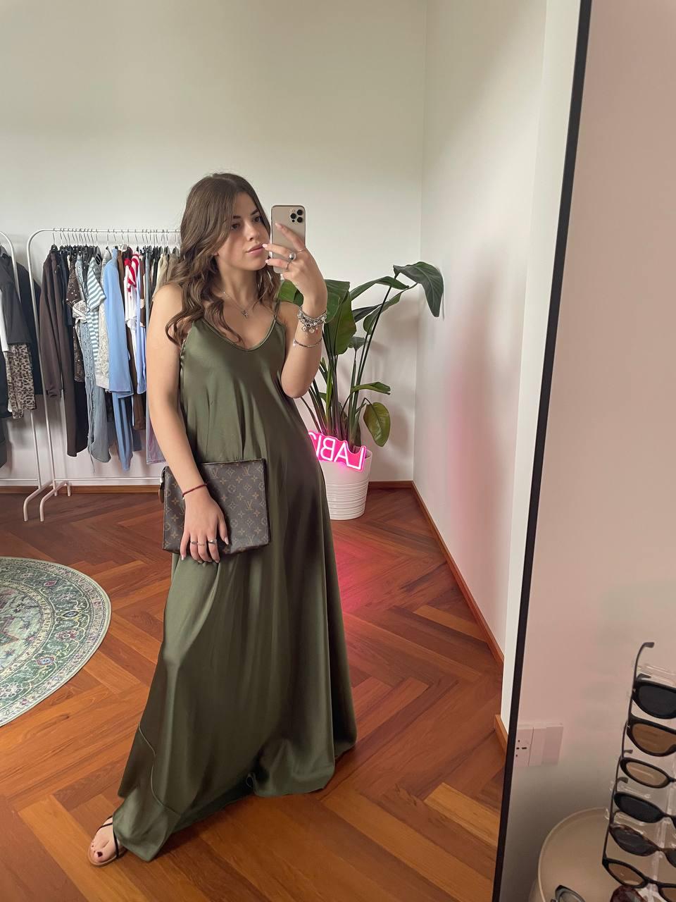ABITO SATIN GIOIA