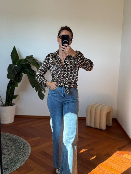 CAMICIA ABSTRACT FLOW