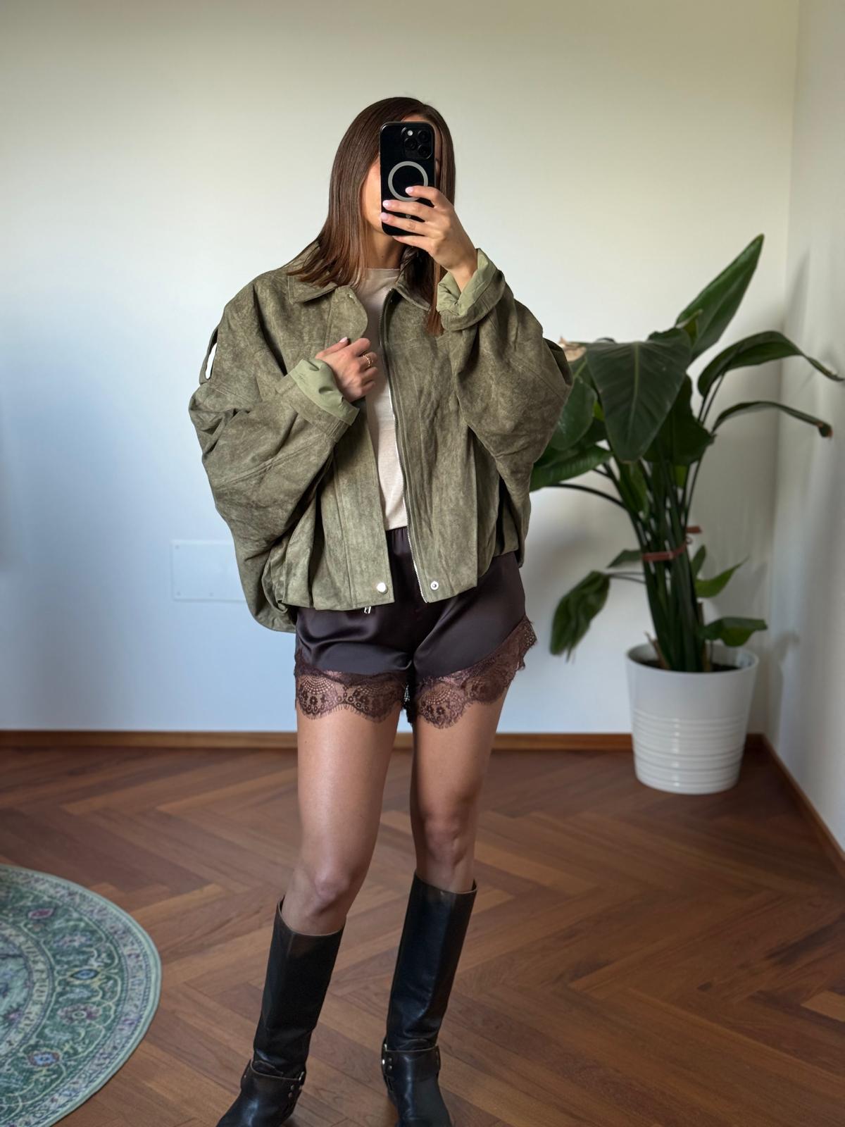 VITTORIA SUEDE BOMBER