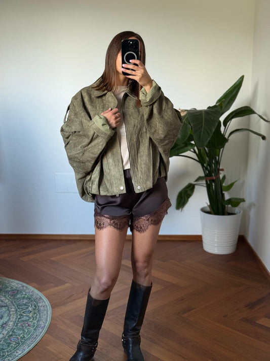 VITTORIA SUEDE BOMBER