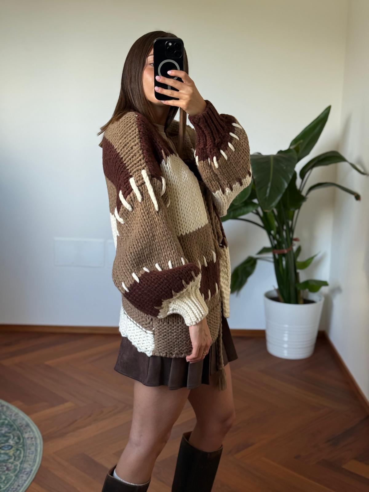 CARDIGAN ZIGZAG