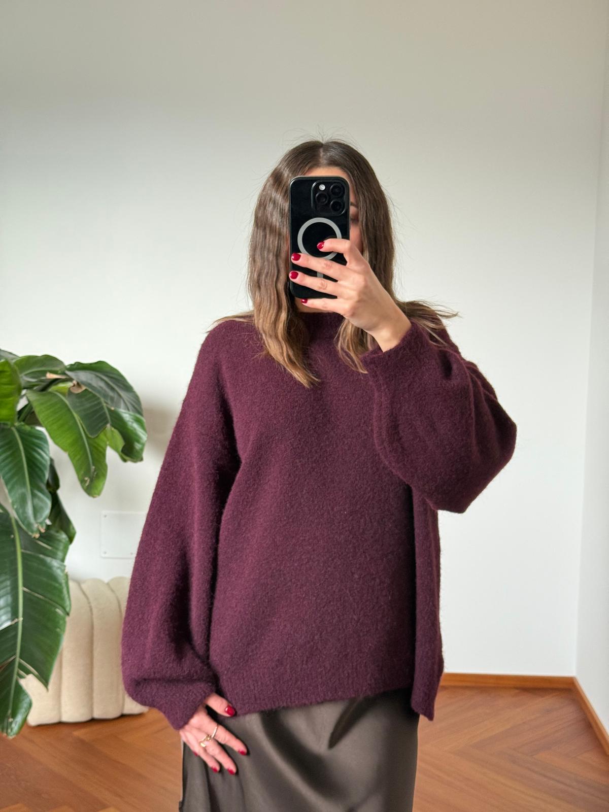 MAGLIONE MISTO LANA