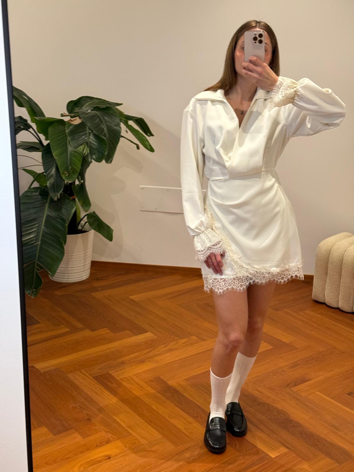 MINIDRESS DETTAGLI PIZZO