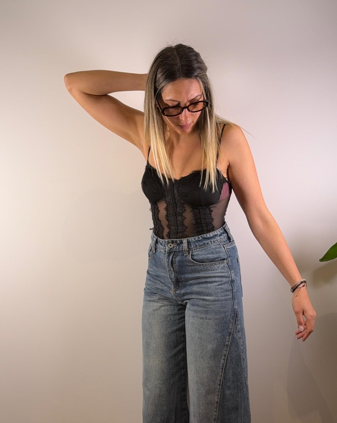 CORSETTO NOIR IMBOTTITO