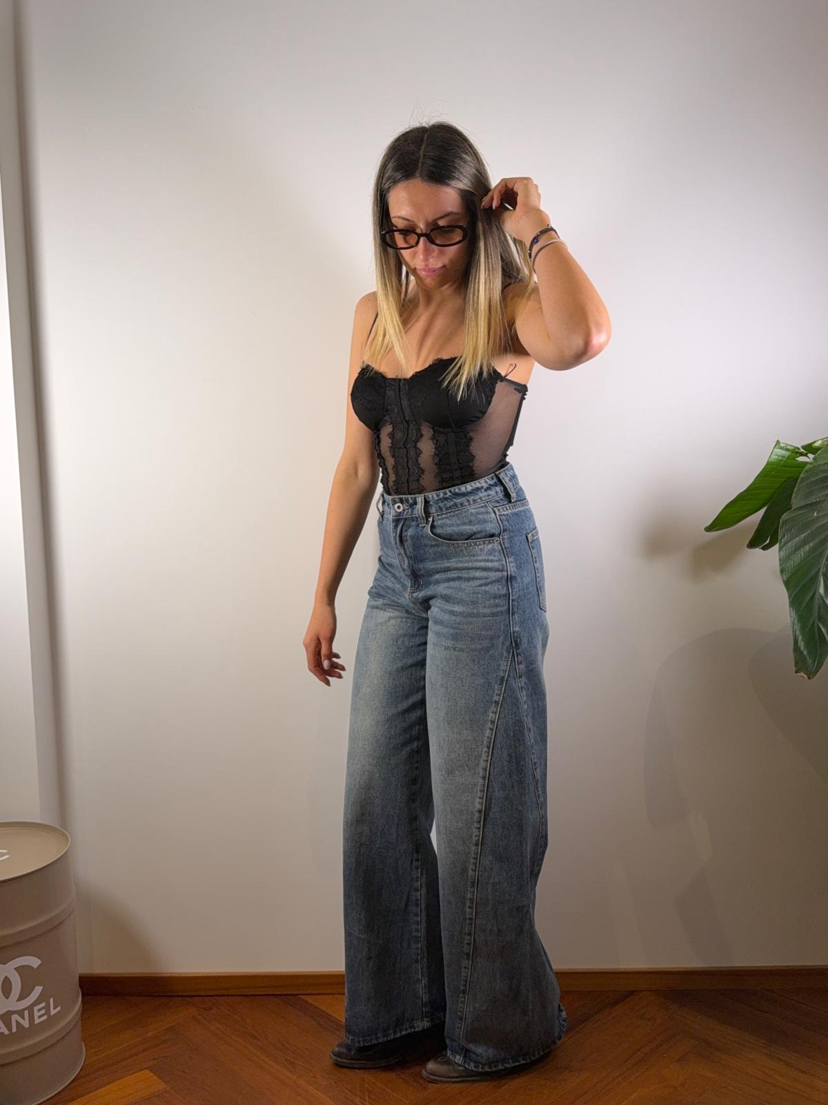 CORSETTO NOIR IMBOTTITO