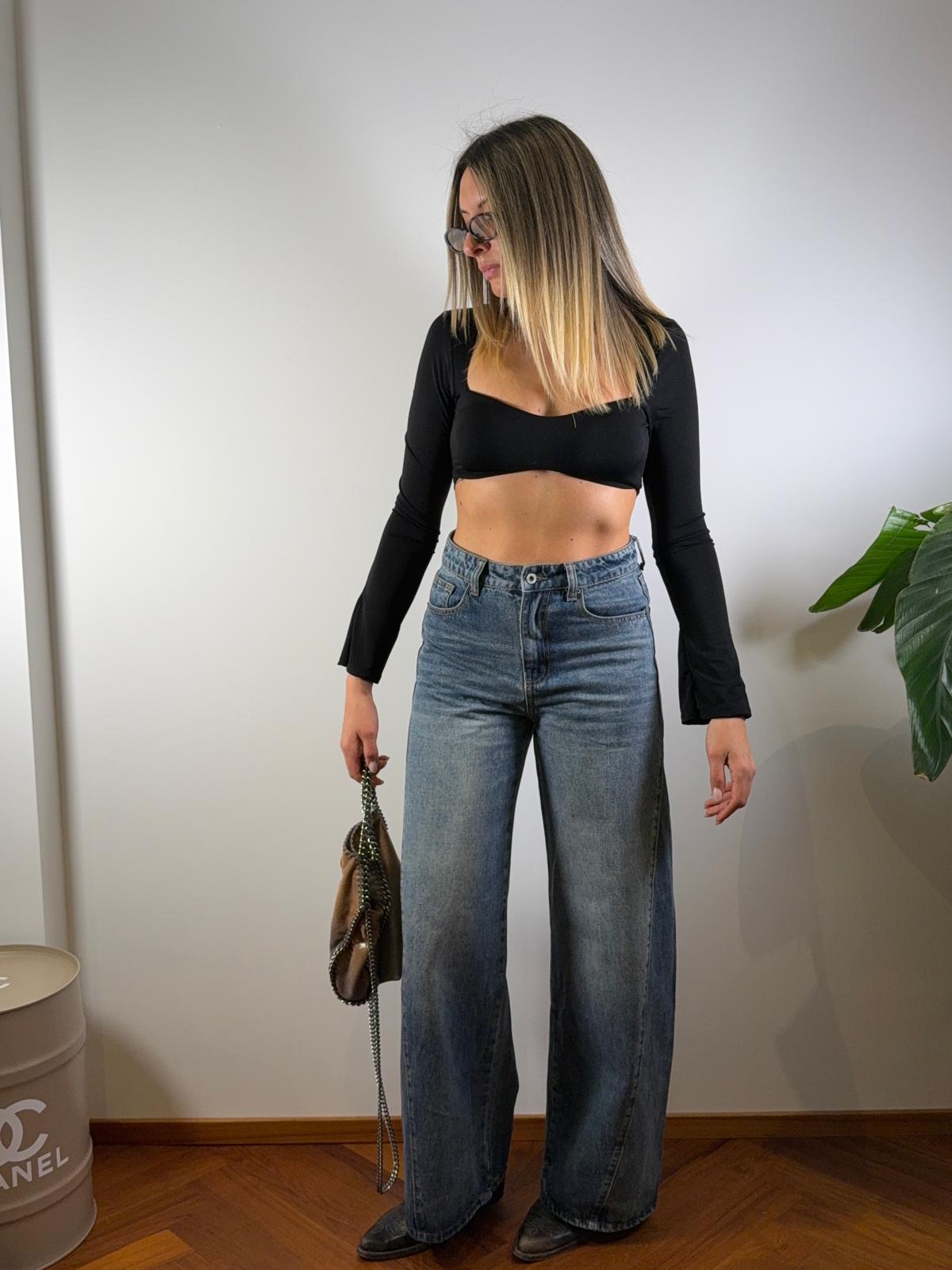 CROP TOP CATERINA STRUTTURATO