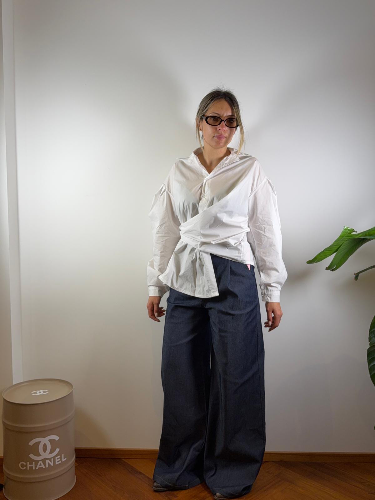 CAMICIA FEDE ABBOTTONATA LATERALE