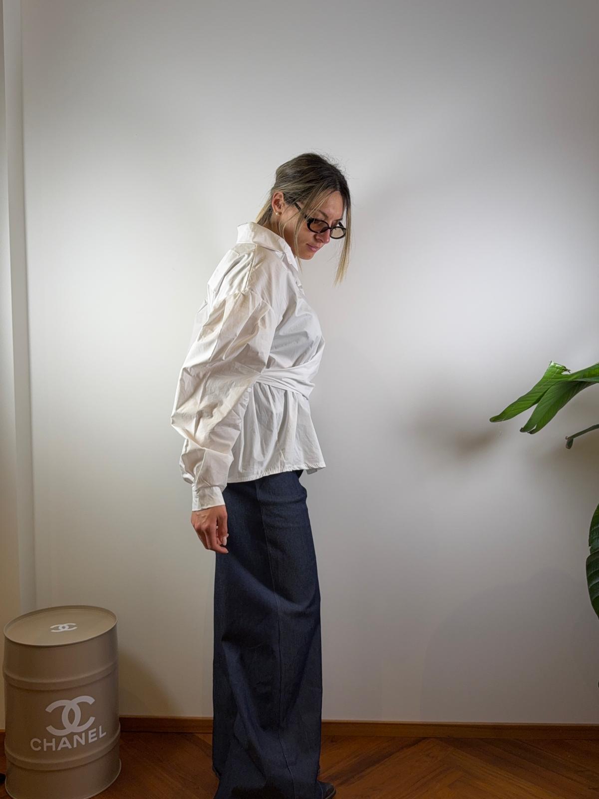CAMICIA FEDE ABBOTTONATA LATERALE
