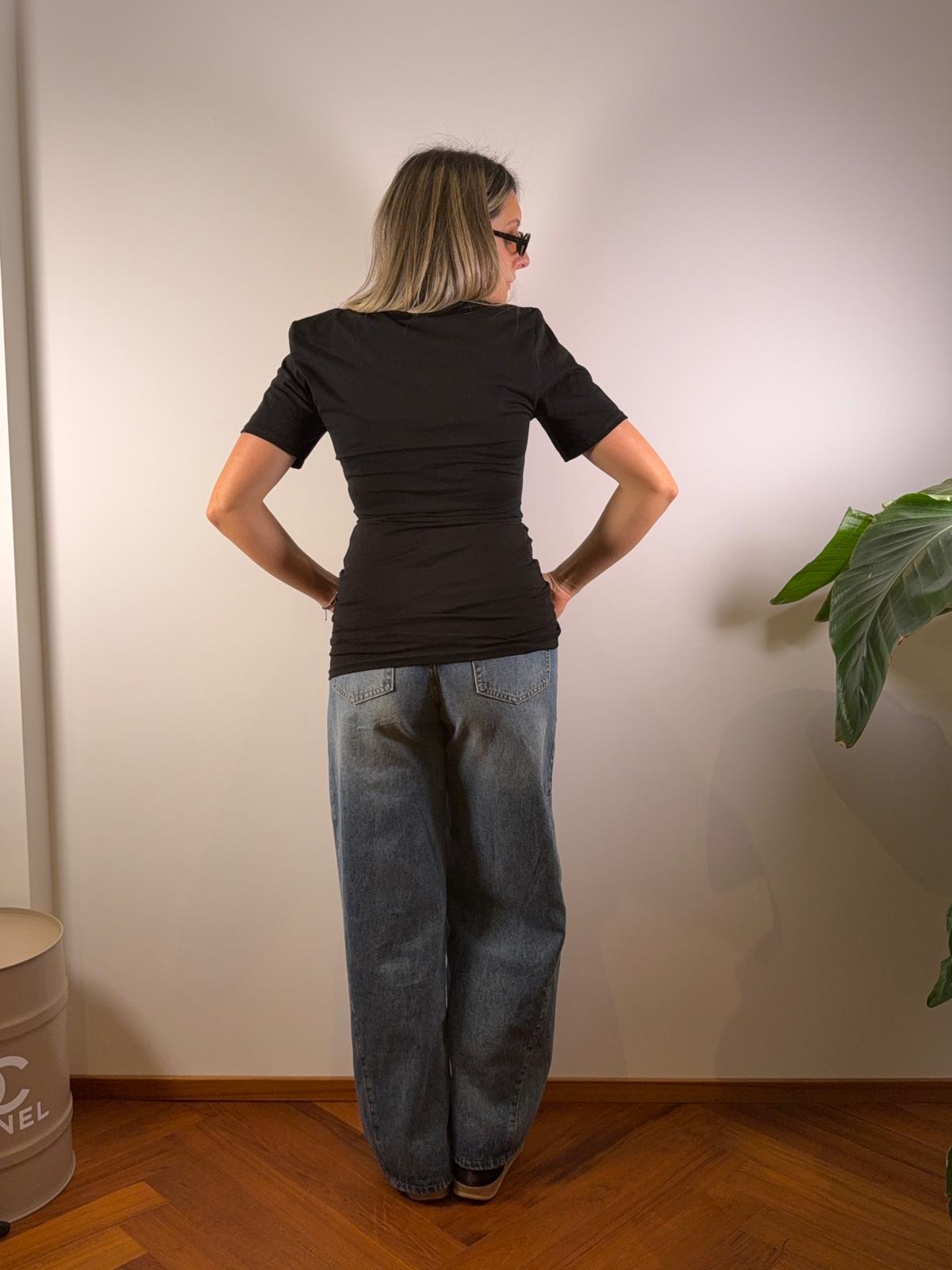 T-SHIRT ARRICCIATA LUMI