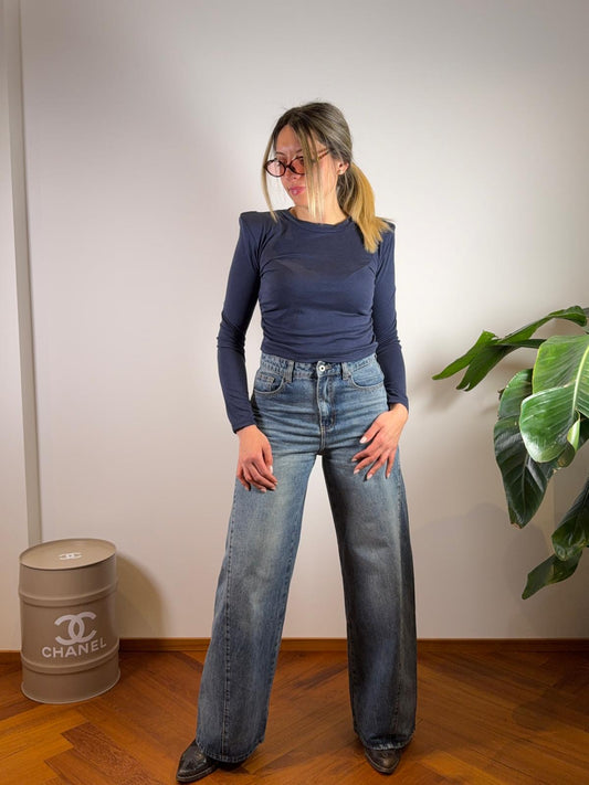 MAGLIA CON SPALLINE LULA