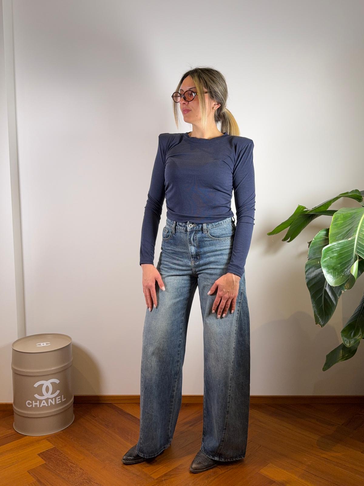 MAGLIA CON SPALLINE LULA