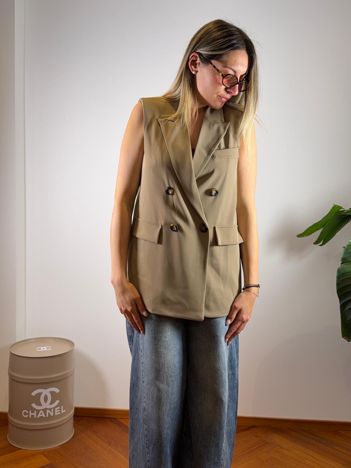 GILET FLORA