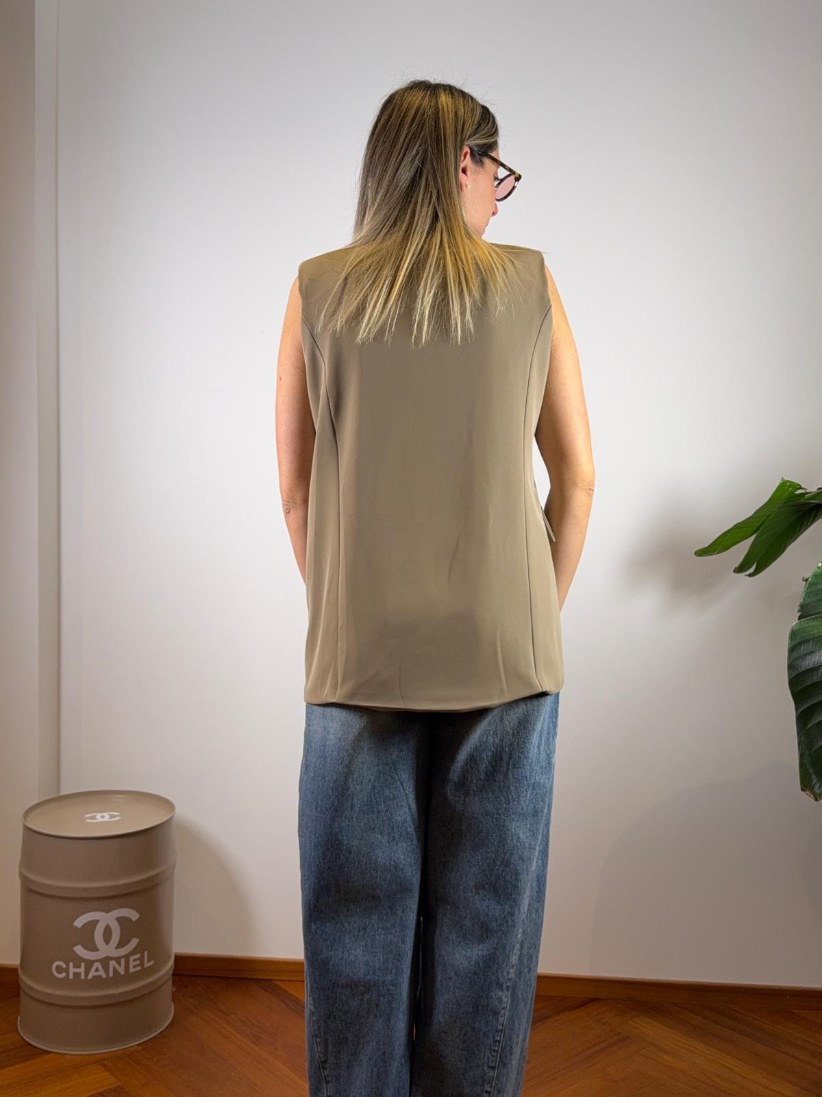 GILET FLORA
