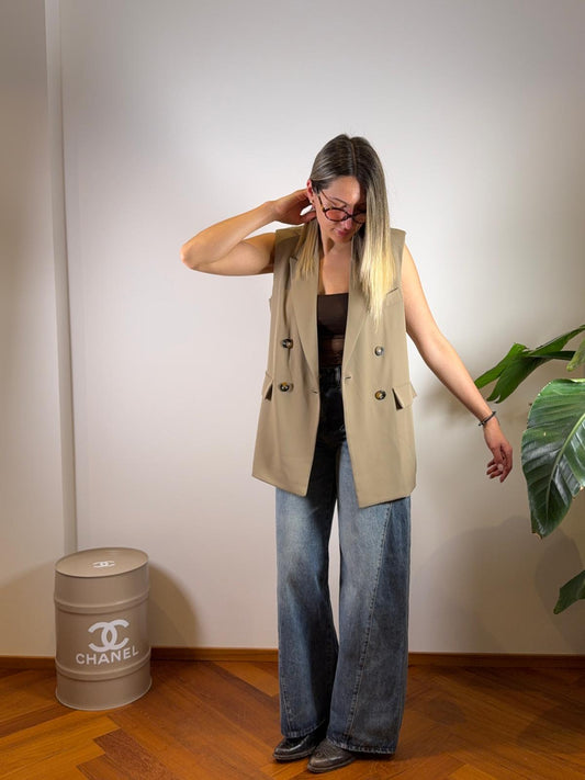 GILET FLORA