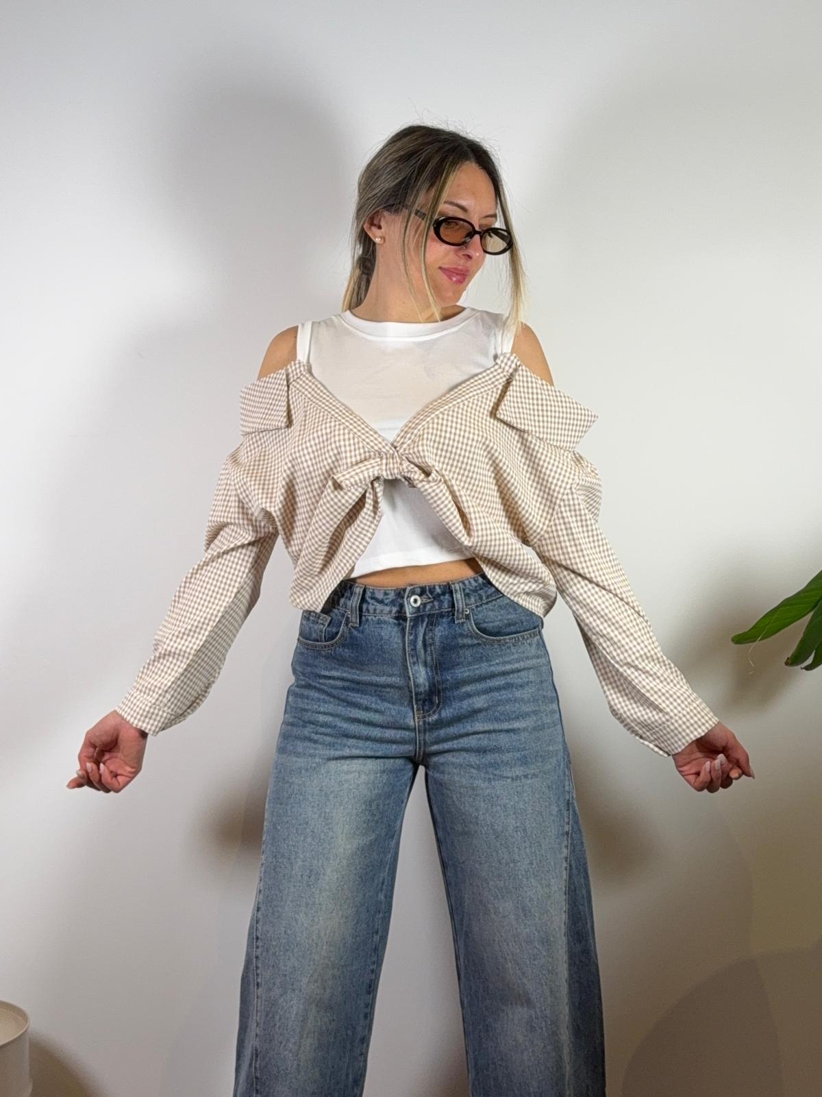 MAGLIA COMPOSTA QUADRI
