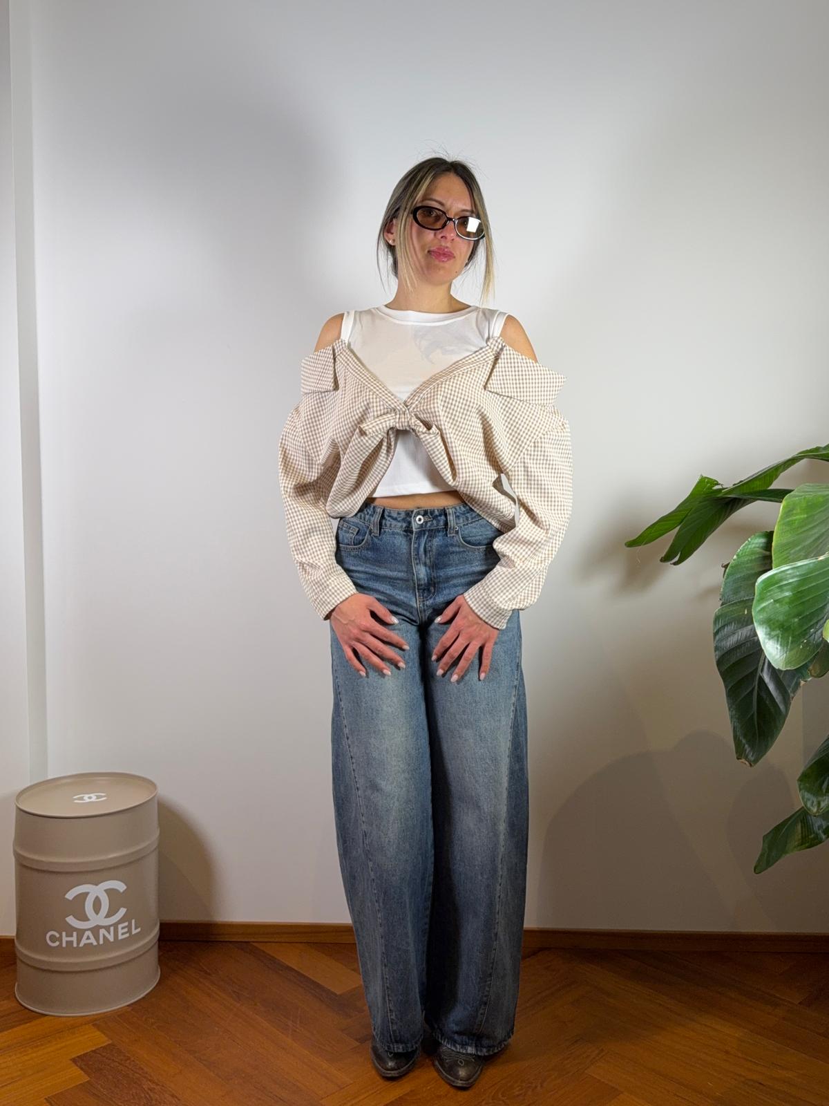 MAGLIA COMPOSTA QUADRI