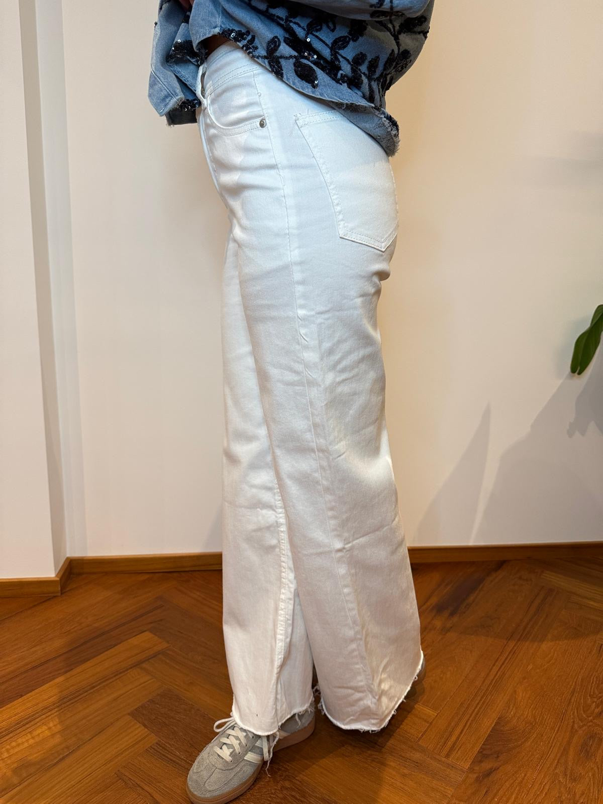 JEANS WHITE